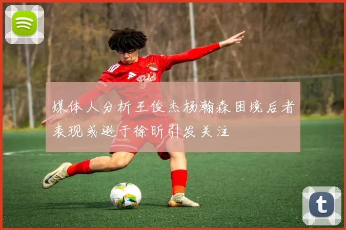 媒体人分析王俊杰杨瀚森困境后者表现或逊于徐昕引发关注